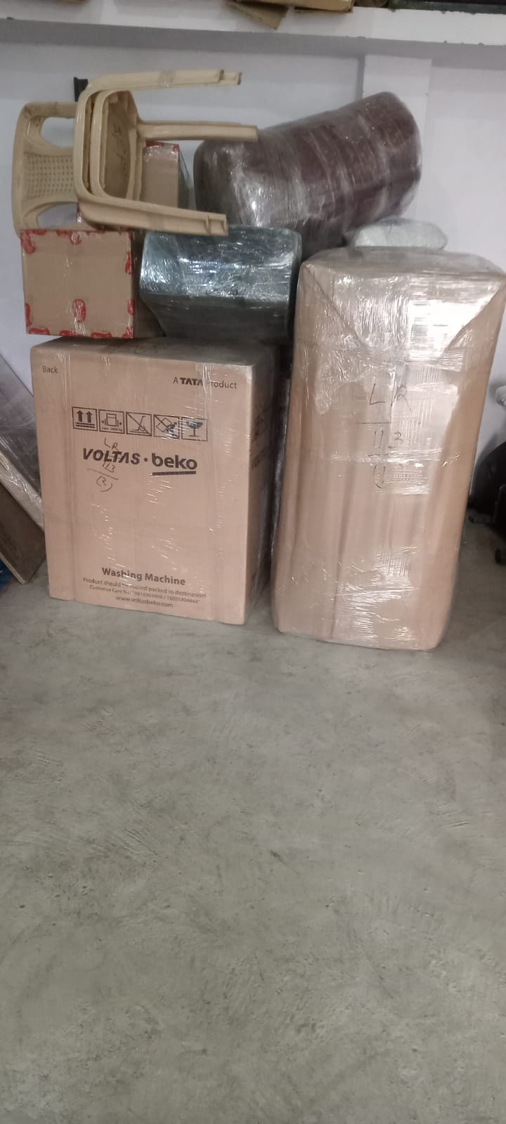 Office furniture safe moving and wrapping