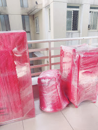 New office setup complete after relocation